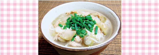 ツナとザーサイの中華風温素麺 アレンジレシピ 株式会社ヤマザキ 総合惣菜 煮豆 メーカー